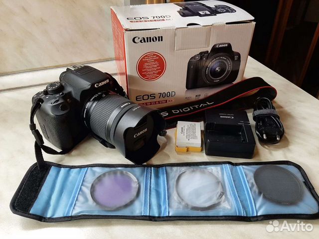 Canon EOS700D kit EF-S 18-55 STM