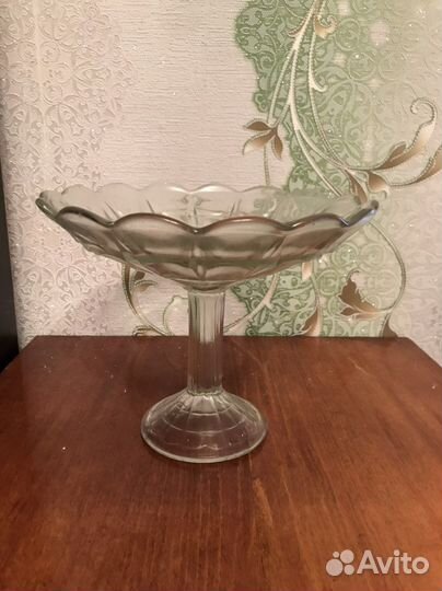 Ваза для фруктов винтаж СССР декор
