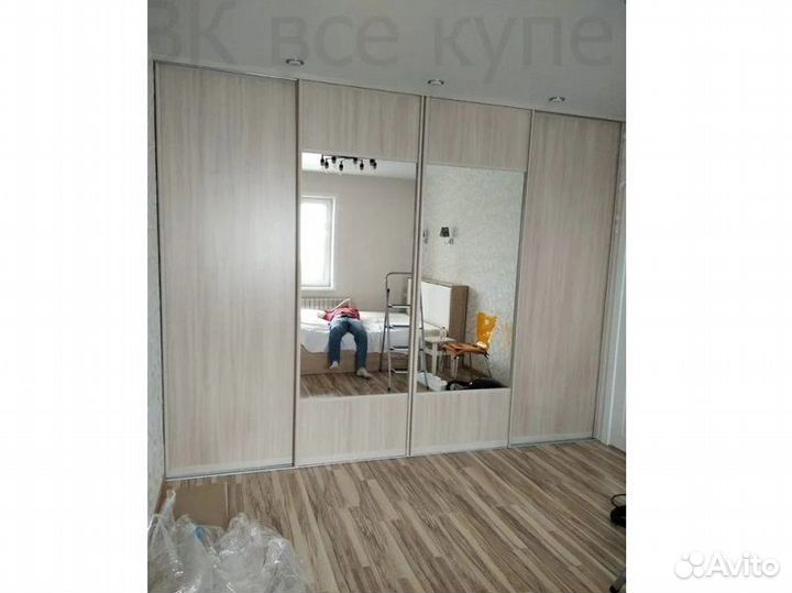 Двери купе в нишу