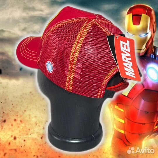 Бейсболка железный человек