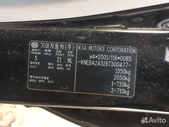 Разбор на запчасти киа Picanto 2004-2011