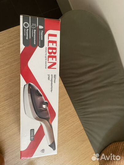 Щетка отпариватель утюг leben