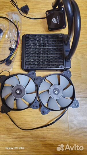 Водяное охлаждение процессора Corsair h80i