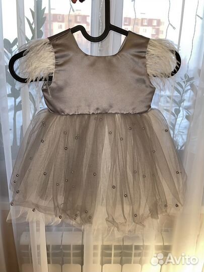 Праздничное платье для девочки 80