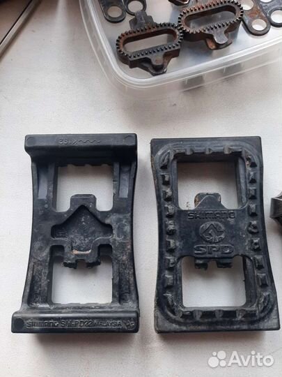 Контактные педали shimano PD-M520