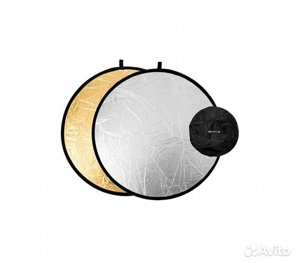 Отражатель 2в1 Raylab RF-01 золотистый/серебристый