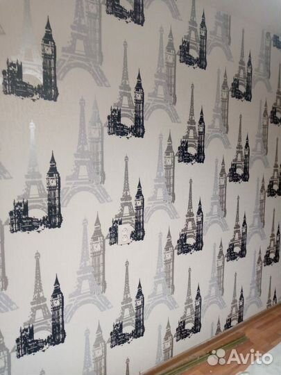 Поклейка обоев