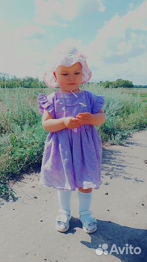 Платье для девочки zara 86-92