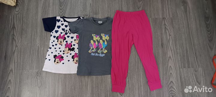 Пакет вещей на девочку 116 размер
