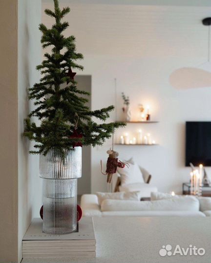 Ваза HM Home круглая 30 см