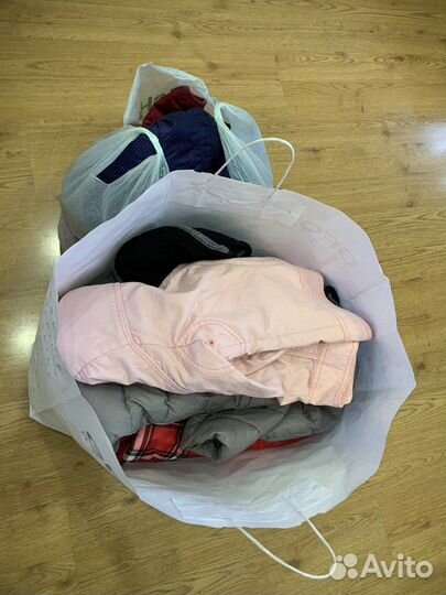 Детская одежда для девочки пакетом разм 120 и след