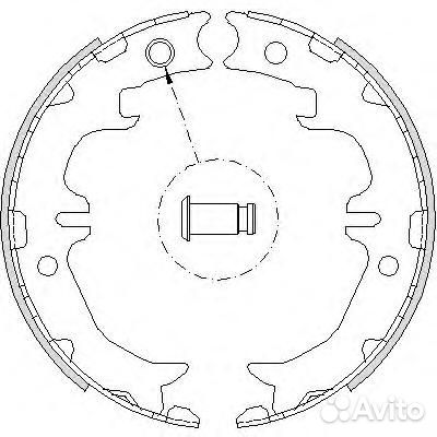 Колодки тормозные 4742.00 Remsa