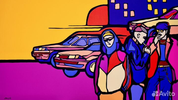 Картина в интерьер 