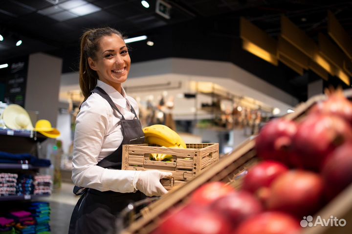 Сотрудники на выкладку товара