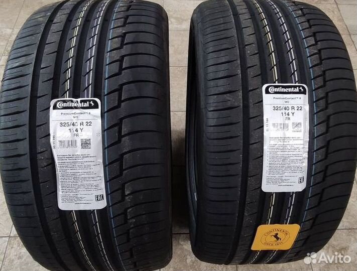 Continental PremiumContact 6 285/45 R22 и 325/40 R22 114Y