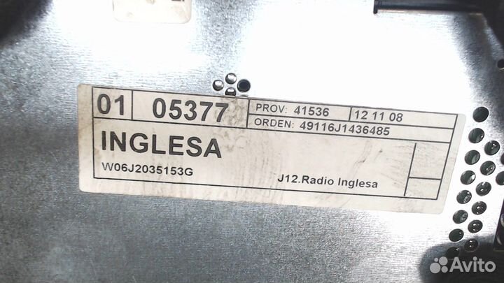 Магнитола Seat Ibiza 4, 2011