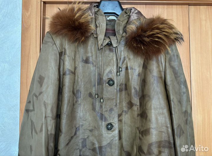 Новая куртка натуральная кожа