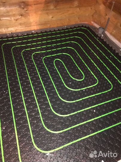 Монтаж теплого пола