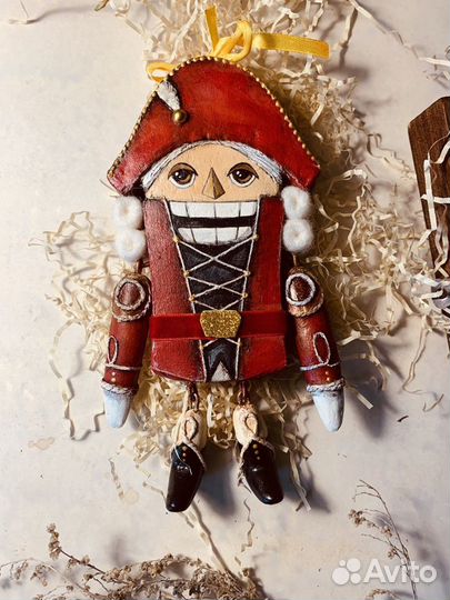 Щелкунчик, елочная игрушка