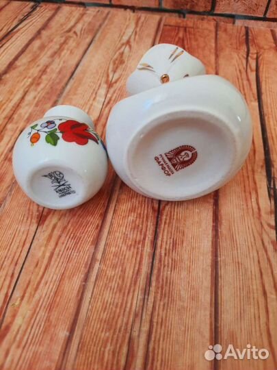 Фарфоровые вазы миниатюра, фарфор