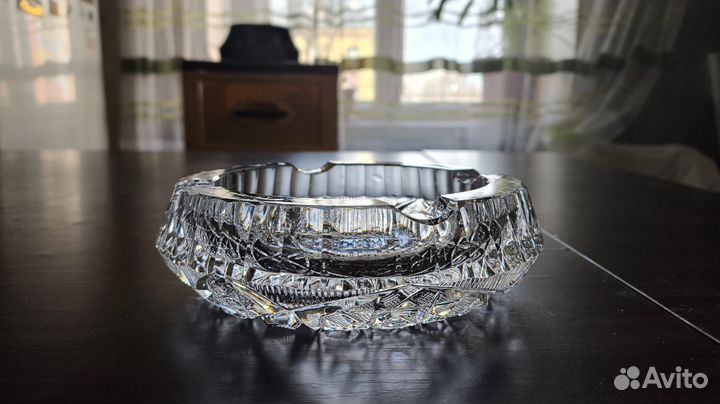 Пепельница хрустальная СССР