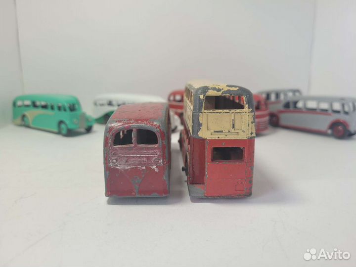 Dinky toys, динки, автобусы