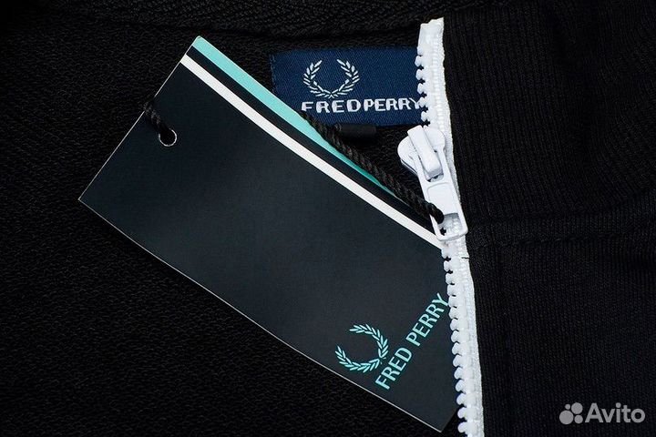 Олимпийка Fred Perry черная в наличии