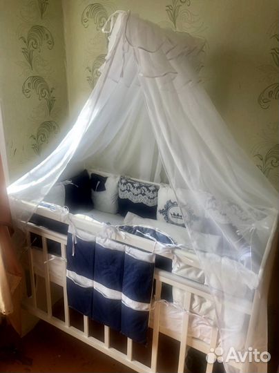 Комплект бортиков в кроватку