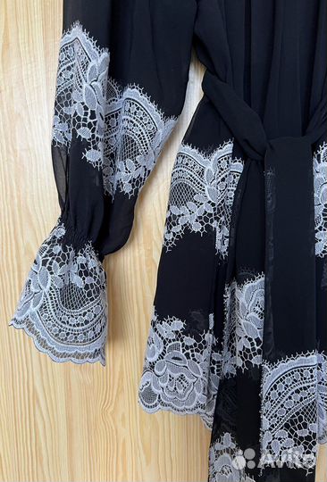 Блузка шифоновая с вышивкой
