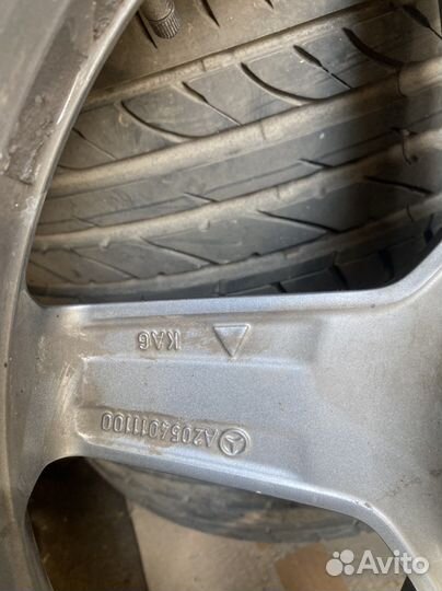 Оригинальные колеса от Mercedes-Benz C180 AMG