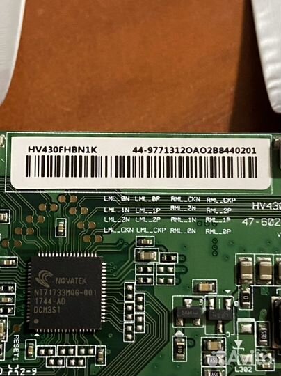 Hv430fhb-n1k cpcb 47-6021155 от Sony kdl-43wf665