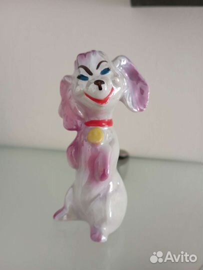 Статуэтка форфоровая Собачка гдр