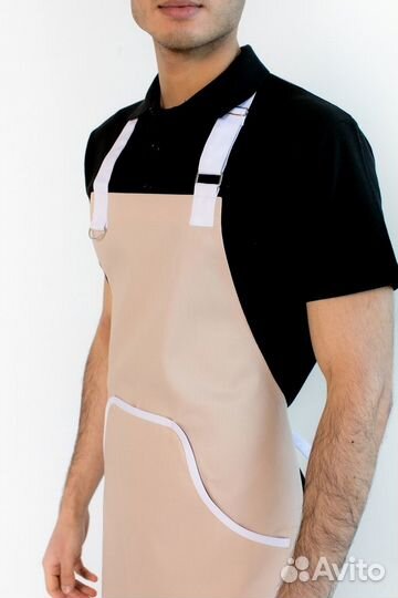 Белый китель поварской мужской