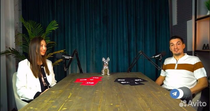 Студия для записи подкастов и рилс