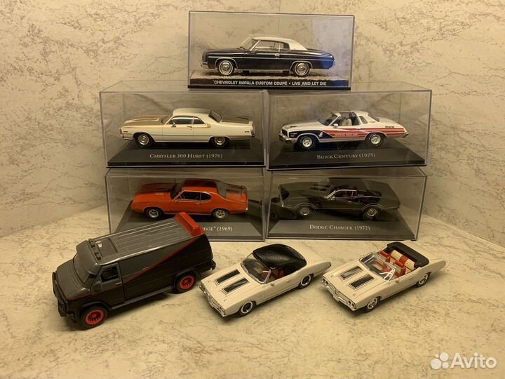 1:43 Pontiac, Dodge, Chevrolet, Buick, Chrysler