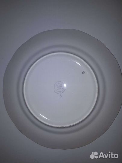 Германия гдр kahla тарелка 19см Мадонна сервиз