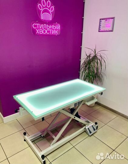 Стол для груминга wikigroom LED