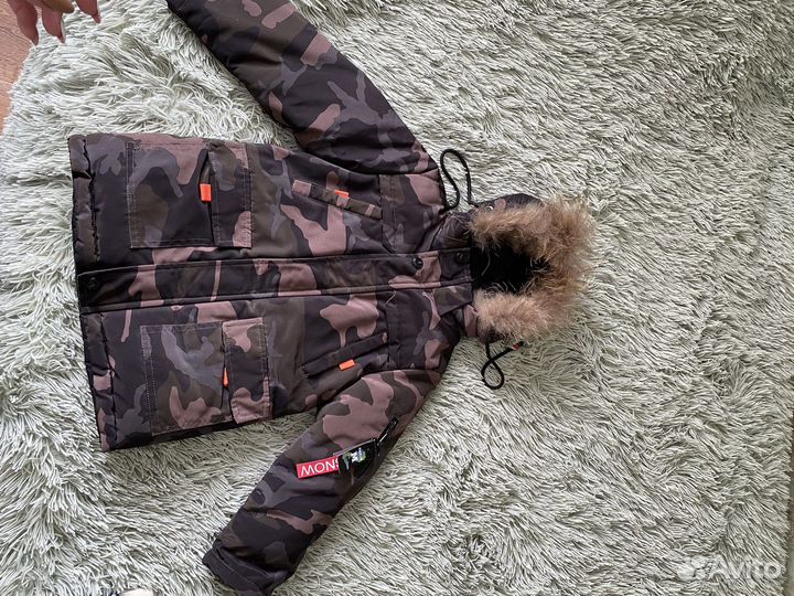 Куртка зимняя на мальчика 104