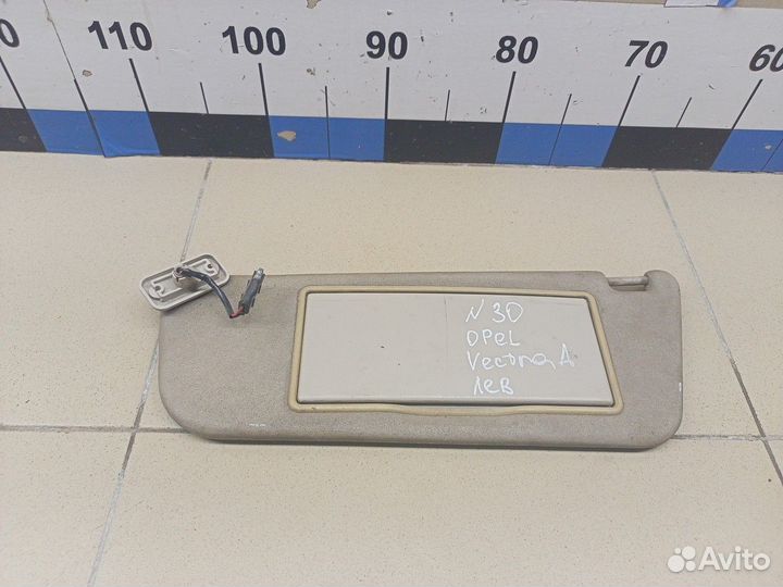 Козырек солнцезащитный (внутри) Vectra A 1988-1995