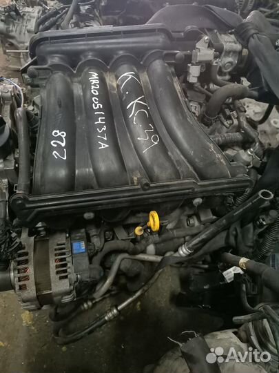 Двигатель б/у MR20DE Nissan X-Trail Qashqai 2.0л