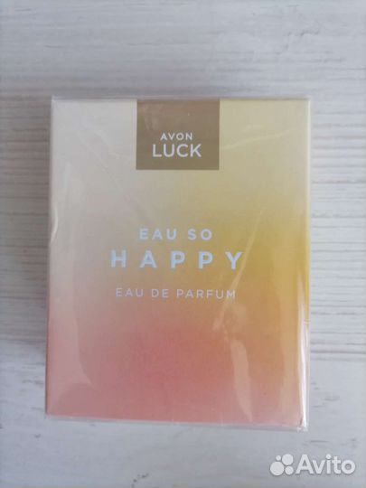 Luck Eau so happy