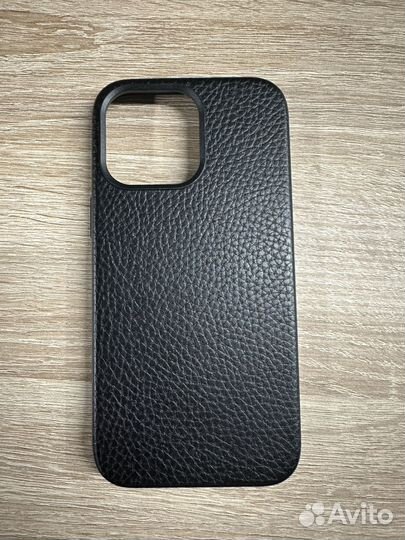 Кожаный чехол на iPhone 14 pro max