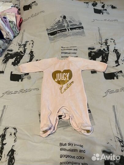 Вещи пакетом для новорожденной девочки от 1-4 м