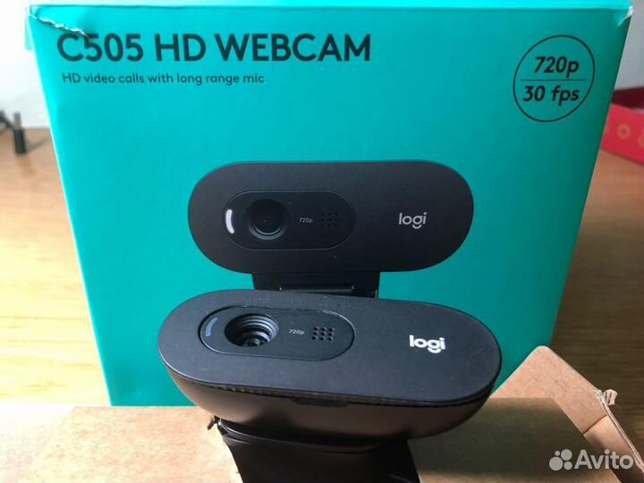 Веб камера Logitech C505 HD Webcam