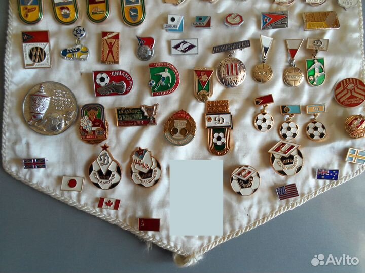 Значки спортивных клубов СССР