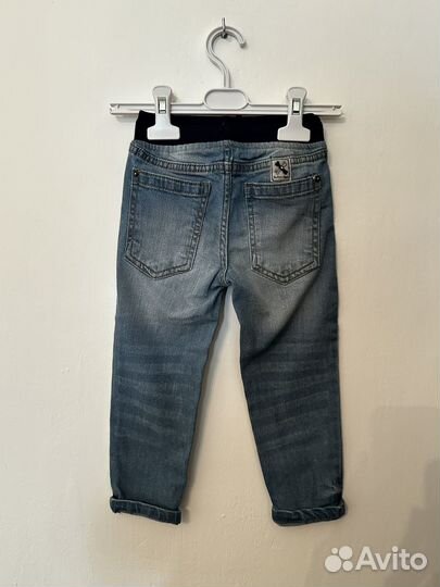 Джинсы button blue 98