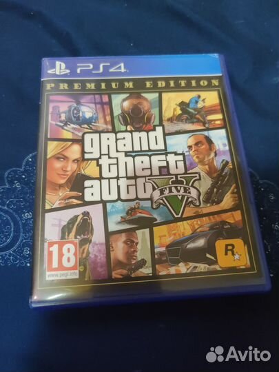 Игра для приставки GTA 5 PS4 ps5