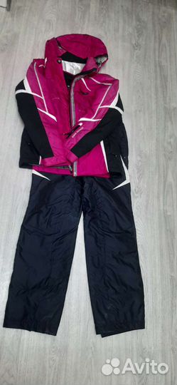 Спортивный горнолыжный костюм теплый 50-52