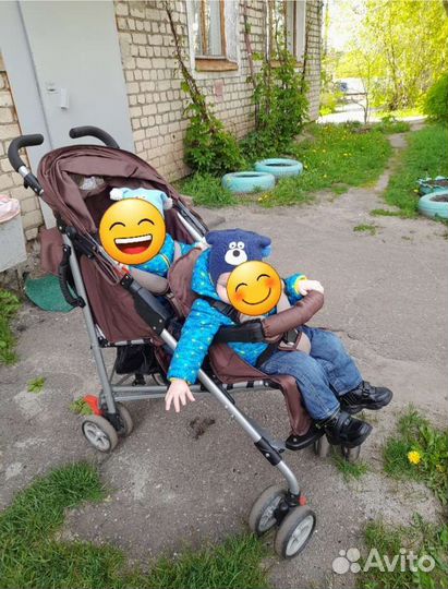 Коляска для двойни,погодок Safety 1st