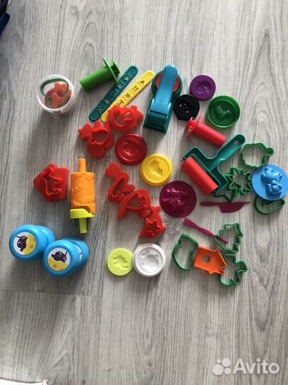 Play Doh кондитер и стоматолог наборы